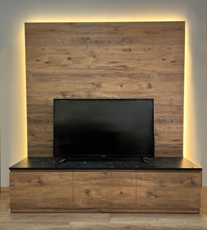 Wooden TV Console 5